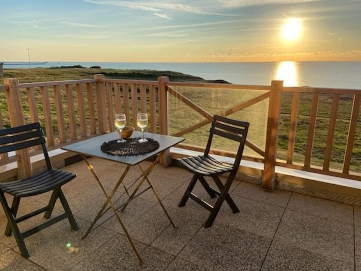 Duplex Neuf Avec Balcon Vue Mer, Parking Prive Et Wifi - 2 Pers, Proche Commerces - Fr-1-675-19 Apartment Wimereux Exterior photo